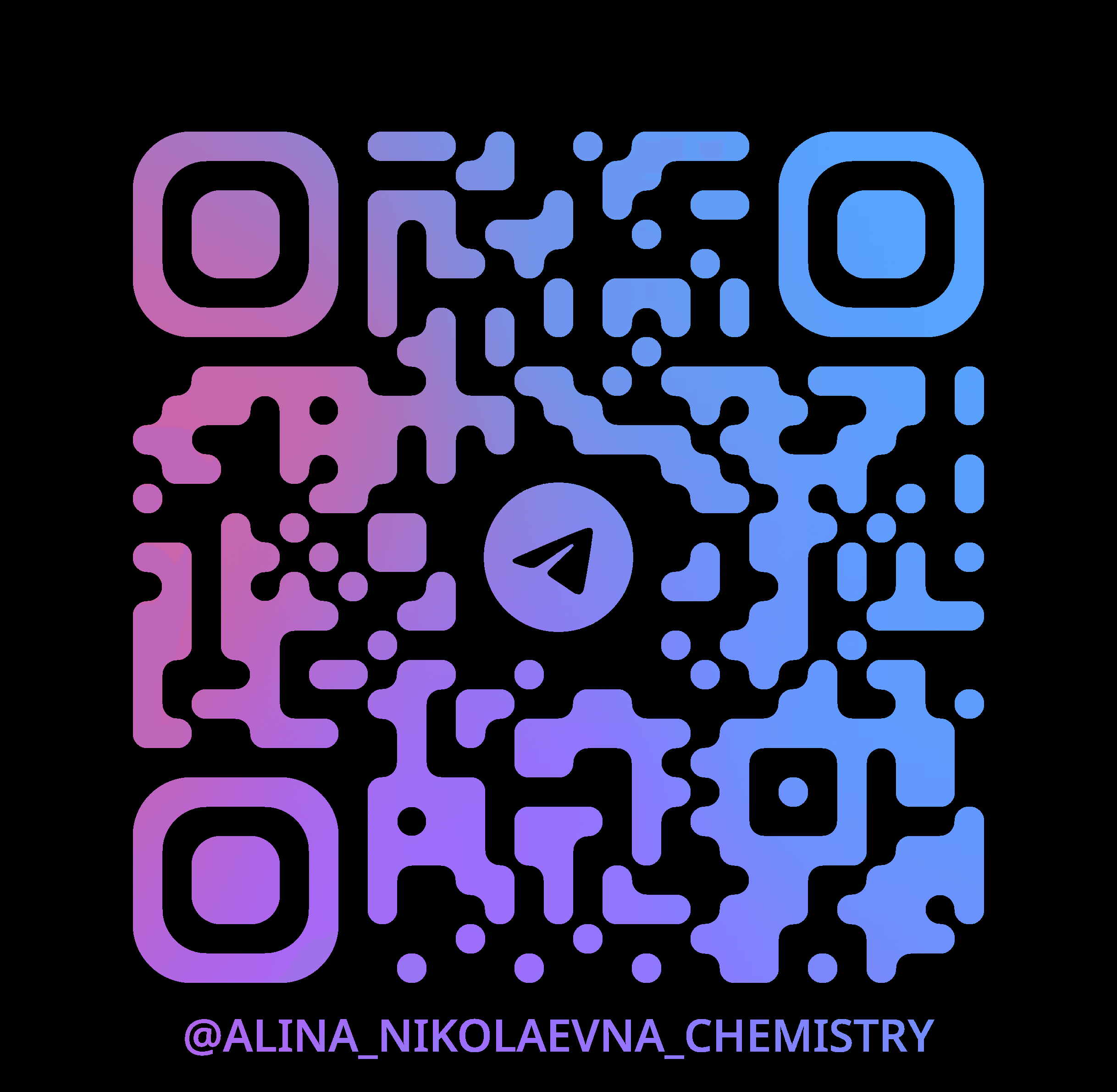 QR-код Telegram Алины Шигориной